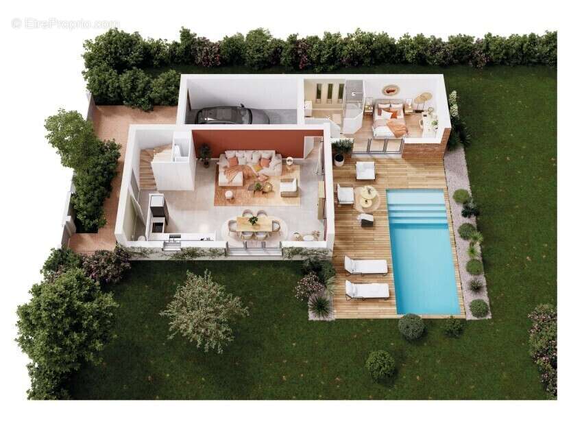 Villa T5 avec beau jardin - Tournefeuille - photo 8