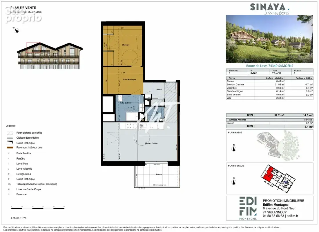 Appartement à SAMOENS