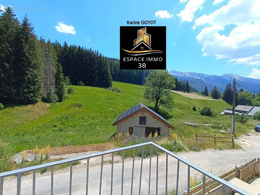 Corrençon en Vercors : Bel appartement T3 duplex ,avec jardin et cave . - photo 3