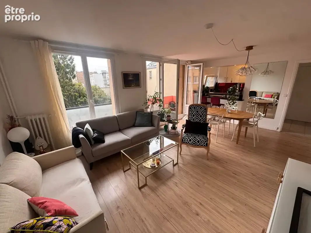 PARIS XIX  Métro Ourcq ou Crimée 3P - 68.18m² avec balcon - photo 2