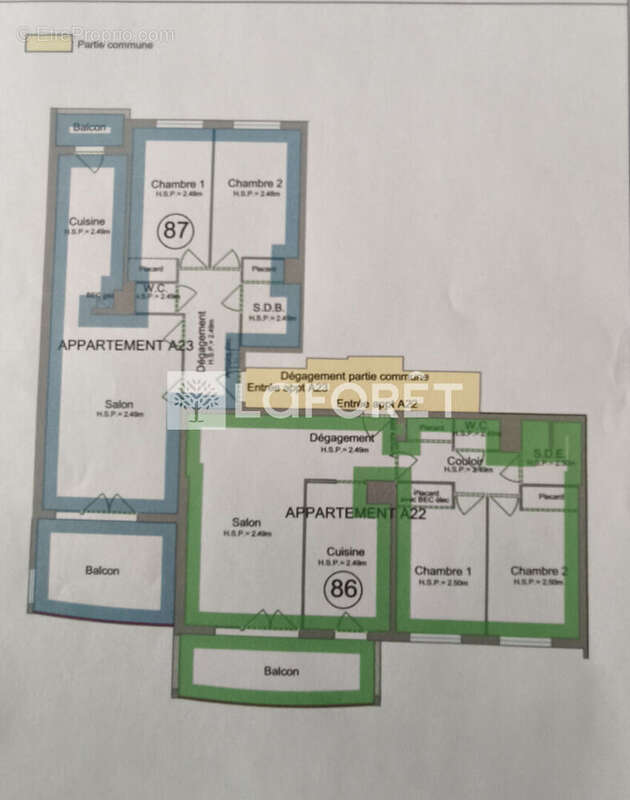 Appartement à ALBERTVILLE