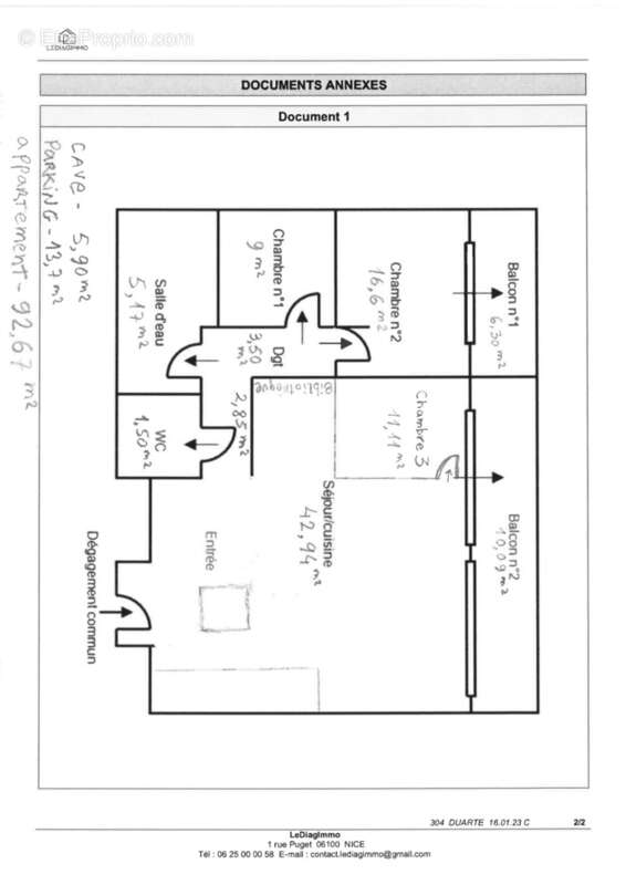 Appartement à MENTON