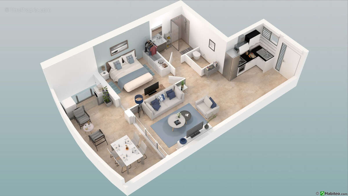 Appartement à FORT-DE-FRANCE