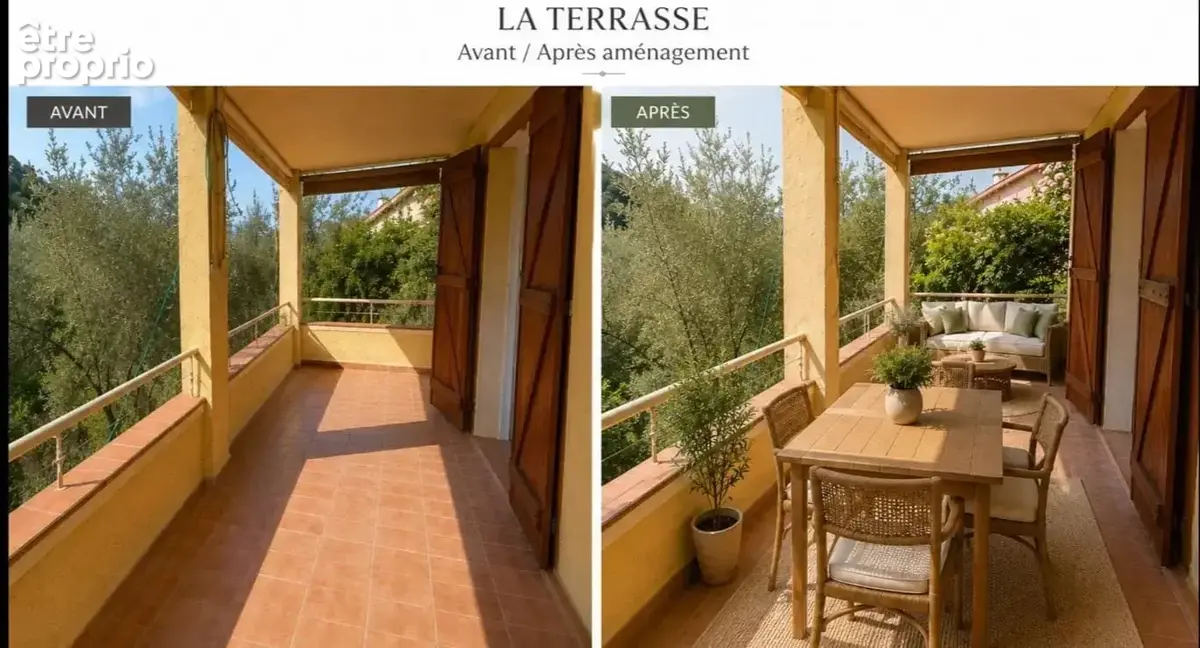 Proche Tourette Levens- VILLA A RENOVER - photo 15