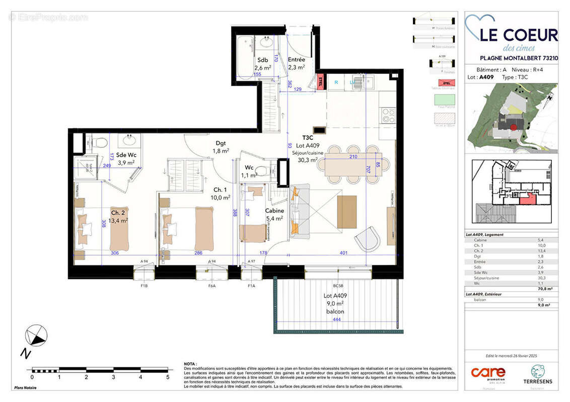 Appartement à MACOT-LA-PLAGNE