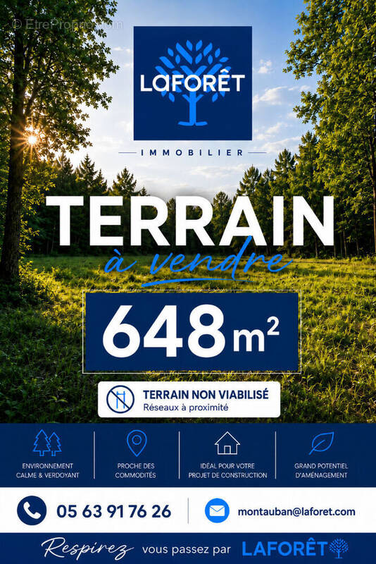 Terrain à VILLEMADE
