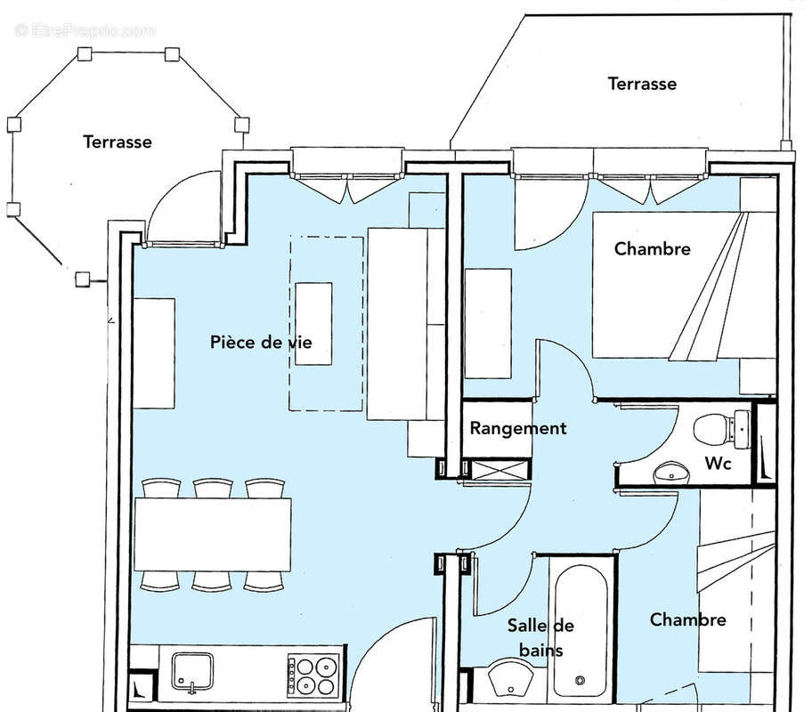 Appartement à TALMONT-SAINT-HILAIRE