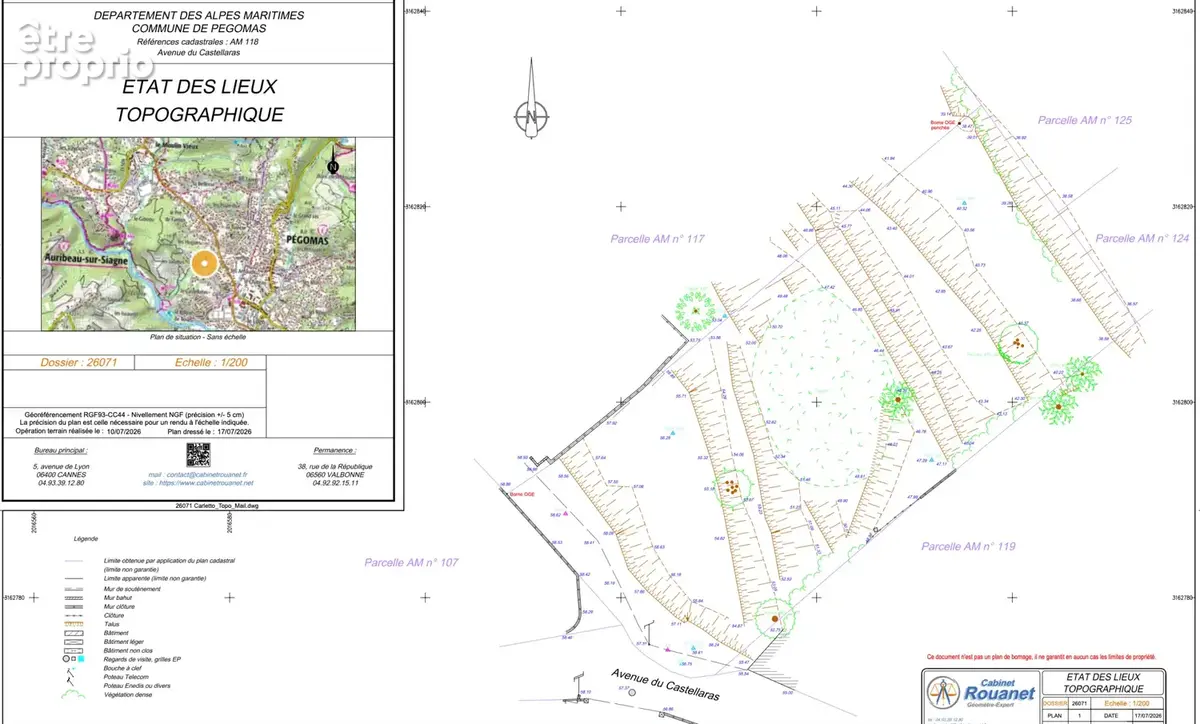 Pégomas   terrain constructible avec belle vue dégagée - photo 6