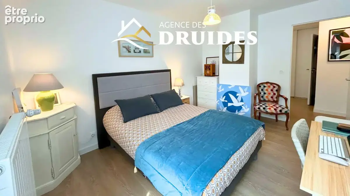Agence des Druides - Carnac entre bourg et plage, Superbe Appartement 3 pièces clefs en main, terrasse spacieuse, place de parki - photo 9