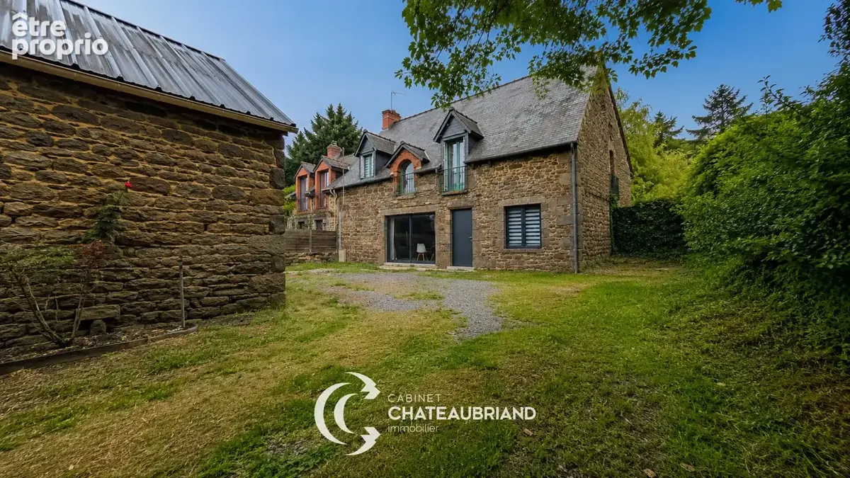 A vendre Dingé - maison en pierre 3 chambres 94 m² garage - photo 1