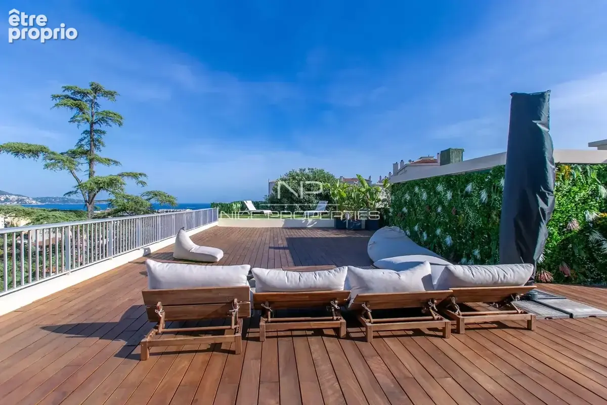 Nice bas Fabron, exceptionnel Penthouse de 4 pièces avec vue mer panoramique et studio indépendant - photo 2