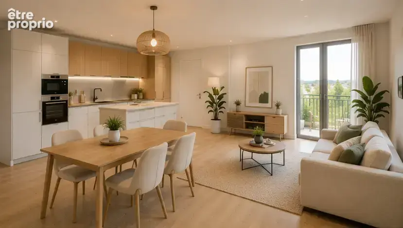 Très joli 2pièces, champêtre et moderne ! - photo 2