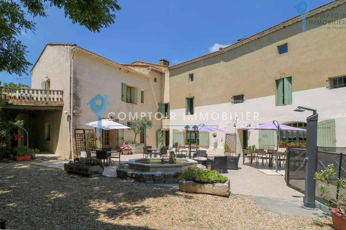 A Vendre GARD (30) - Grande propriété de charme avec piscine en périphérie d'Uzès - photo 3