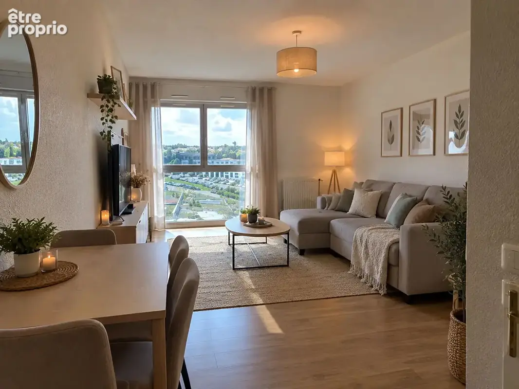 Appartement Lormont 1 pièce(s) 27.41 m2 - photo 2