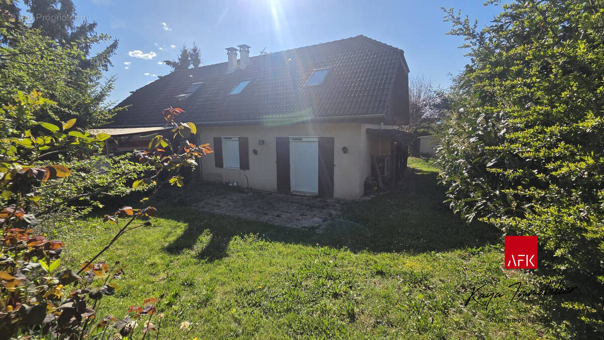 Jardin et terrasse au calme - Maison à VETRAZ-MONTHOUX