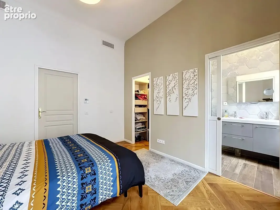 Cannes centre – appartement 5p de caractère rénové – terrasse 35 m² - photo 12