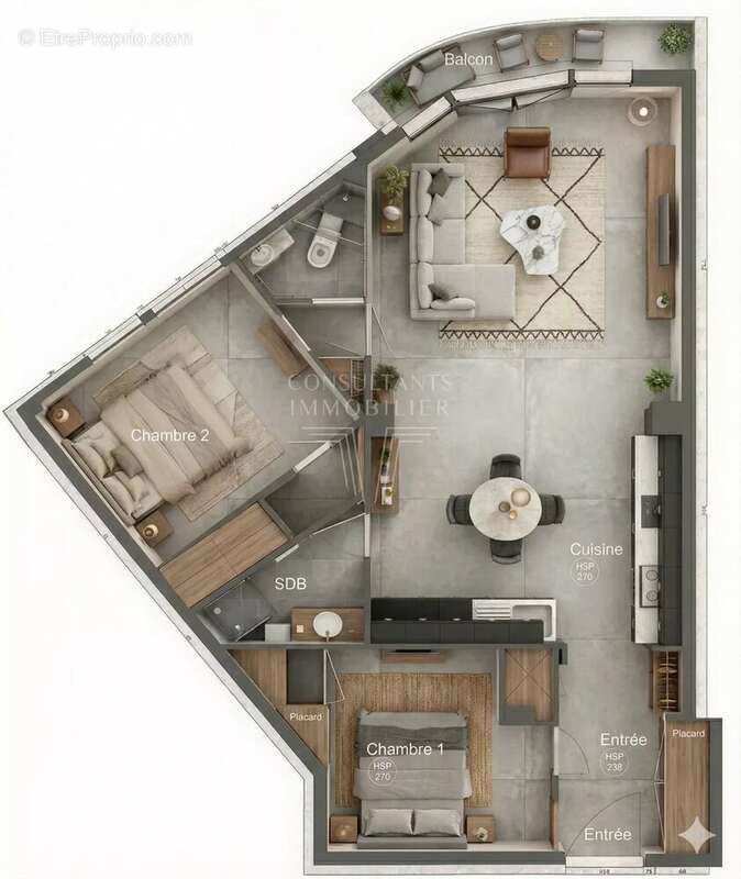 Appartement à PARIS-16E