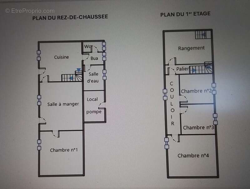 Maison à vendre corps de ferme +longère de 333 m2 au total avec vie de plain pied possible, parcelle de 1110m2, entre Rostrenen  - photo 12