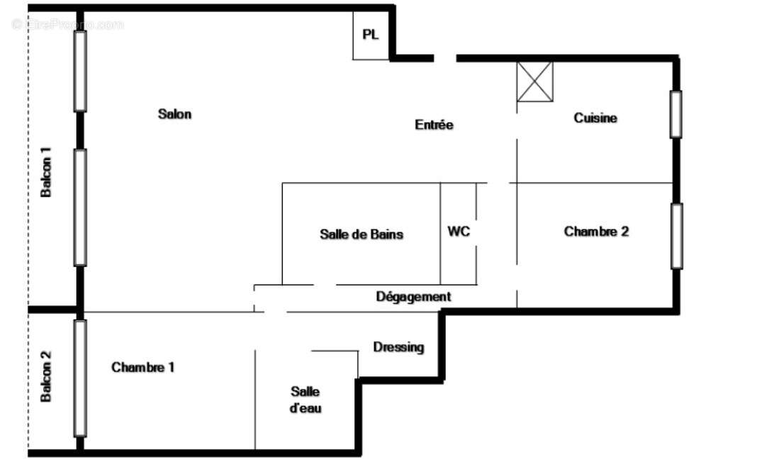 Appartement à PARIS-12E