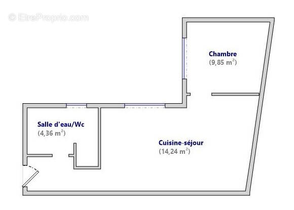 Appartement à PARIS-14E