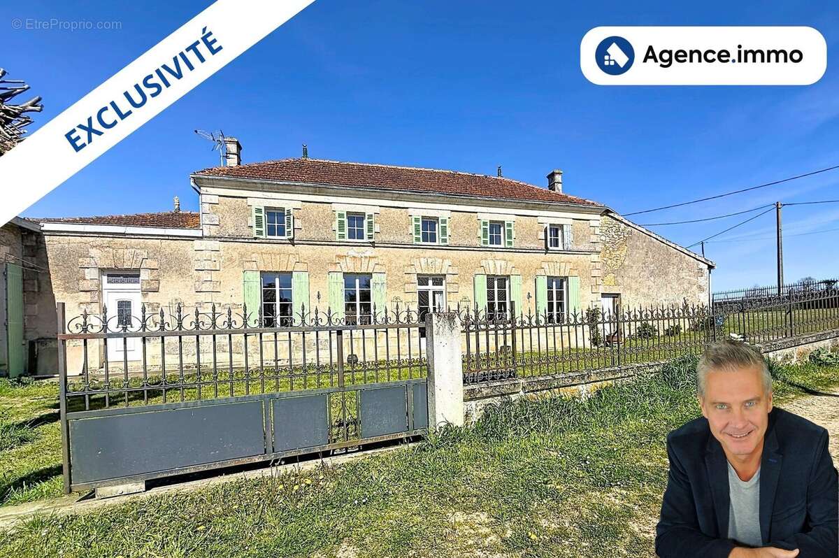 Maison à SAINT-BONNET-SUR-GIRONDE