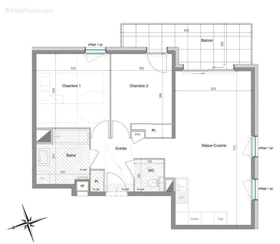 Appartement à THONON-LES-BAINS