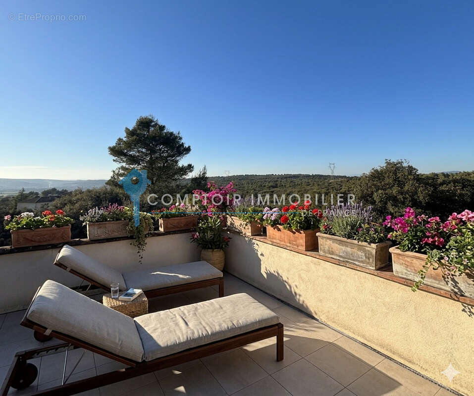 Village en peripherie d'uzes : villa 4 chambres avec piscine et grand terrain - photo 10