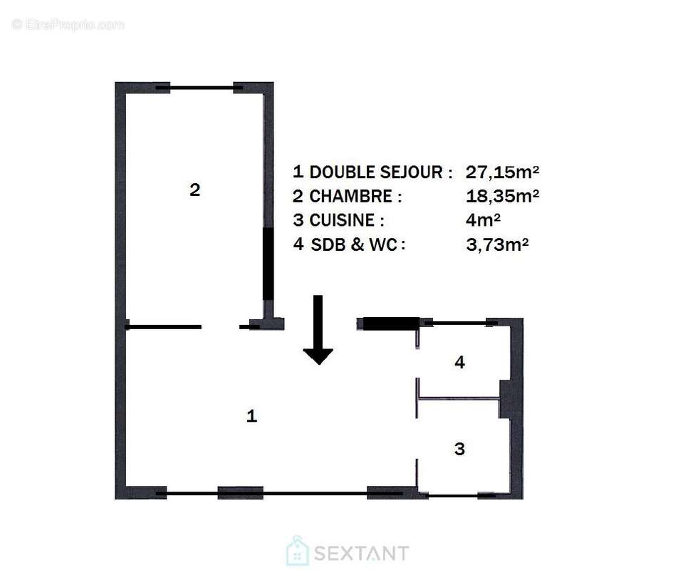 Appartement à PARIS-16E