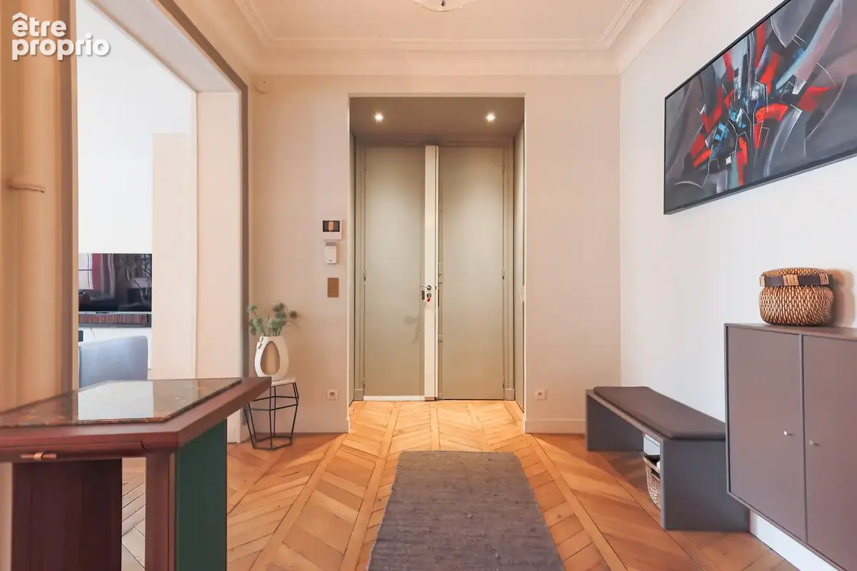 Paris 16e   Élégant appartement haussmannien avec terrasse privative - photo 8
