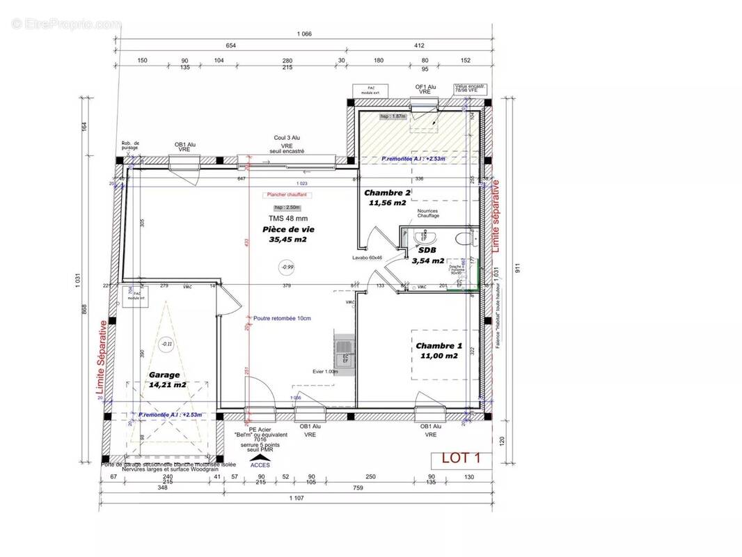 Maison à PONT-SAINT-MARTIN