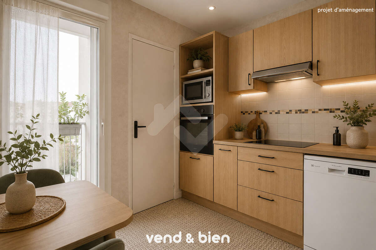 Appartement T6 de 96 m2, familiale ou profession libérale - photo 5