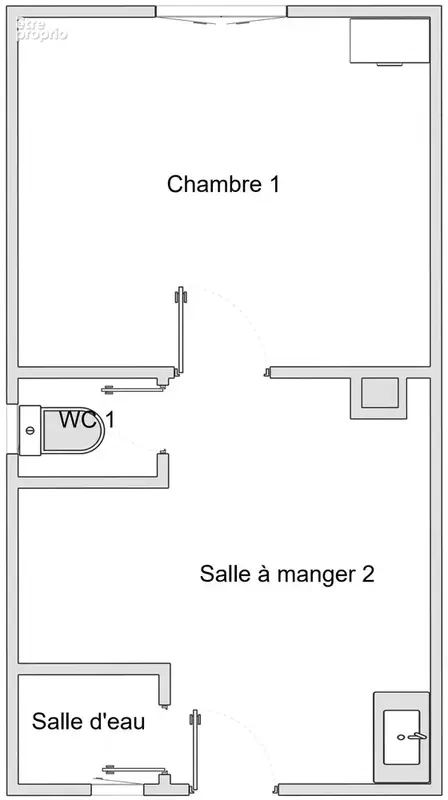 Maison à rénover 60 m2 Amilly Montargis, terrain 553 m2, garage - photo 16