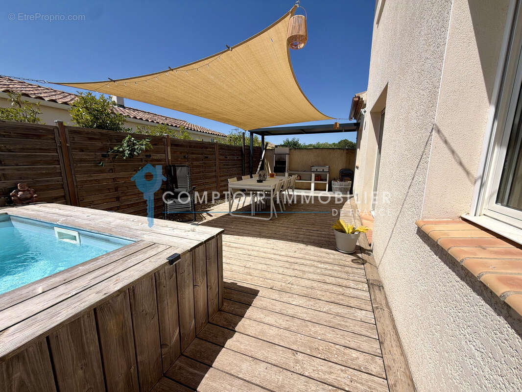 GALLARGUES-LE-MONTUEUX   Villa familiale 140 m2   4 chambres   Suite parentale   Piscine - photo 8