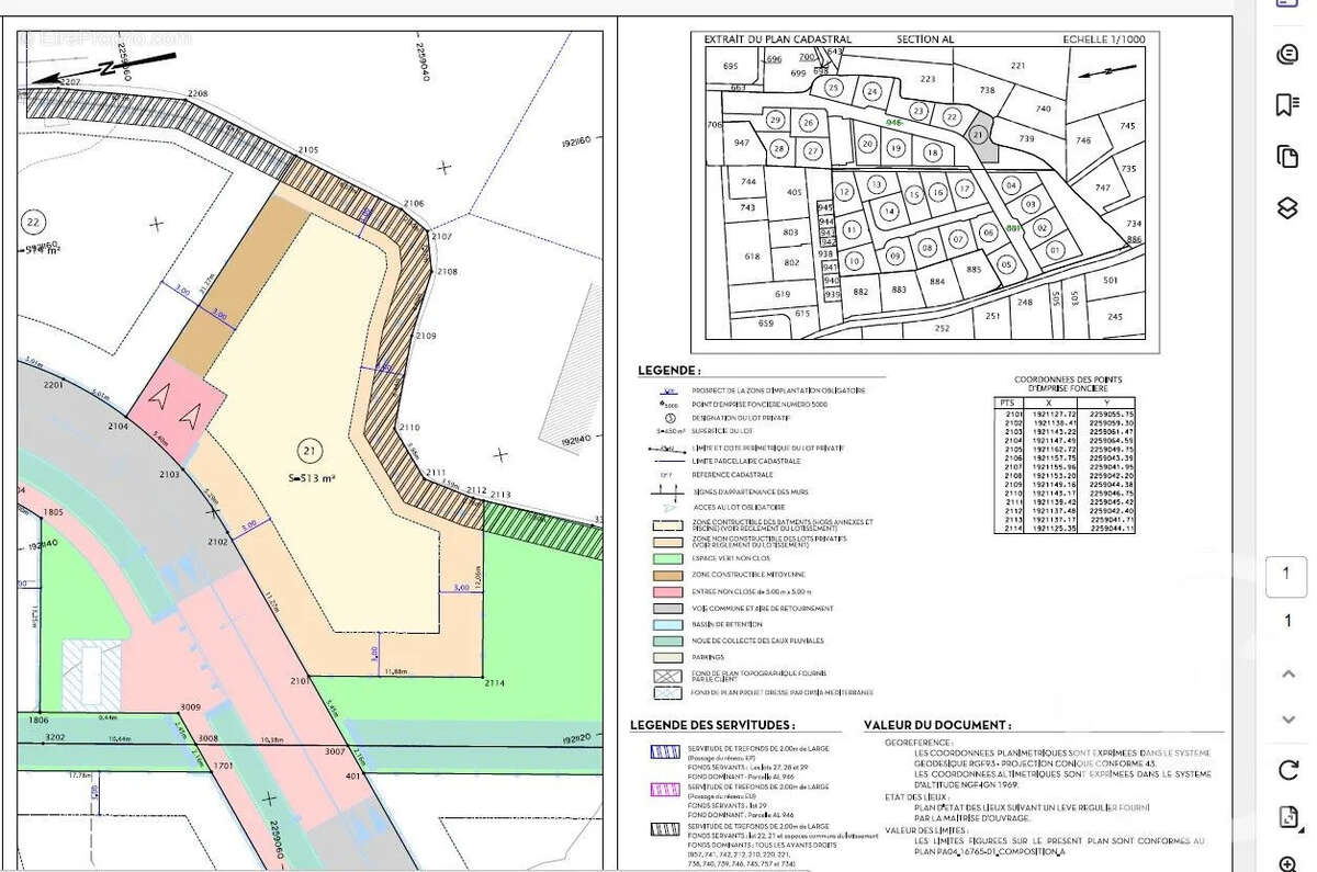 Terrain à POURRIERES