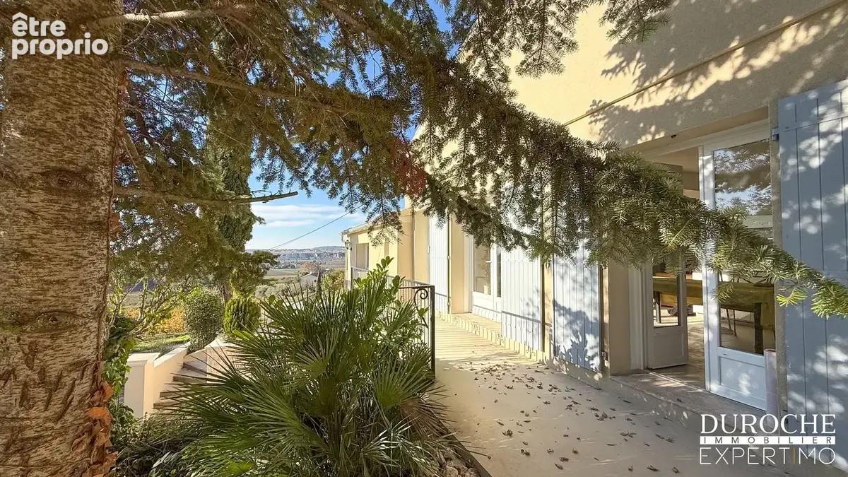 Séguret   Maison restaurée avec piscine neuve et vue dégagée - photo 6