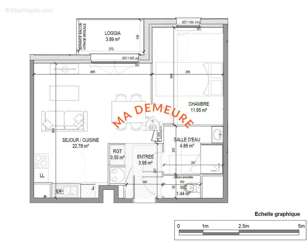 Appartement à WAMBRECHIES