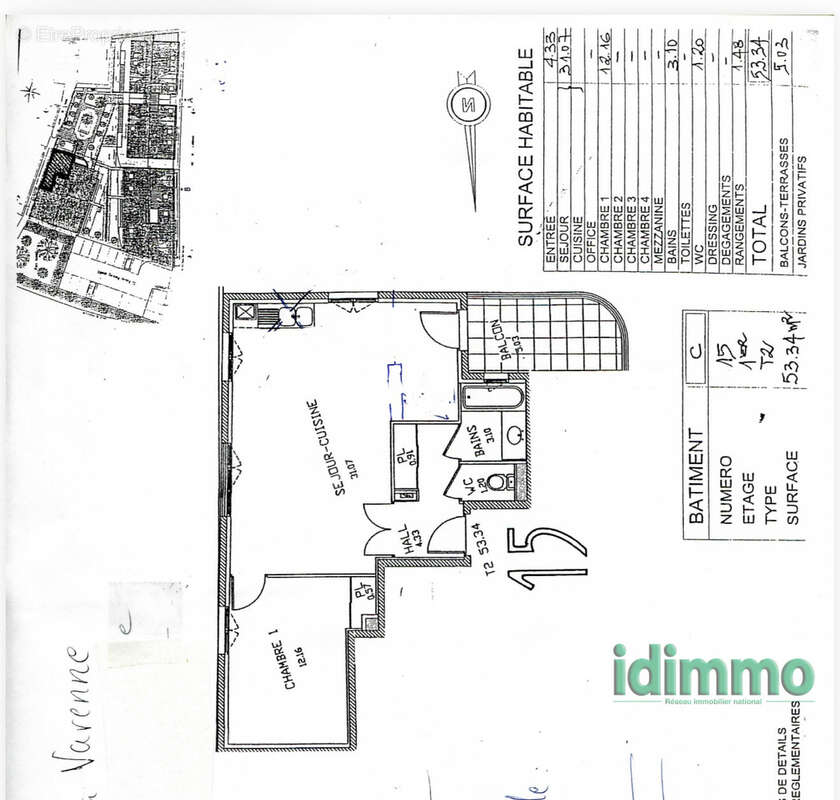 Appartement à GREZIEU-LA-VARENNE