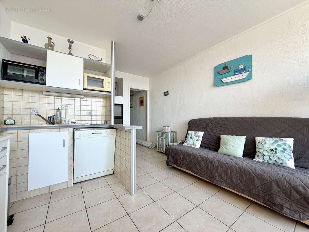 Kitchenette - Appartement à SAINT-JEAN-DE-MONTS