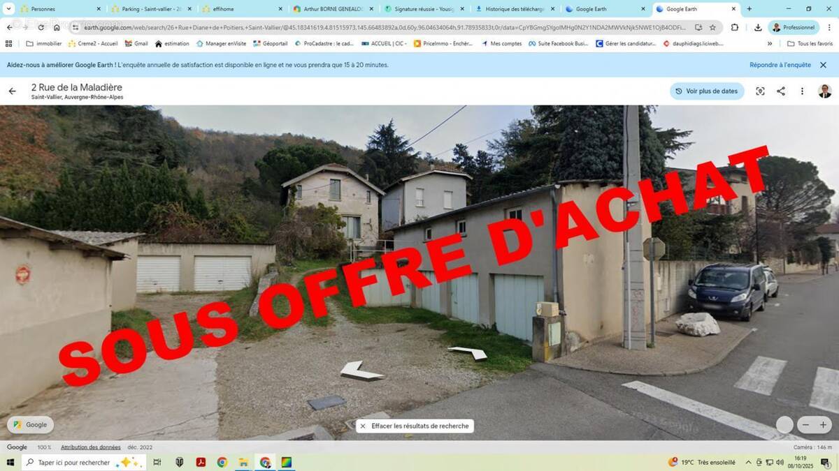 Parking à SAINT-VALLIER