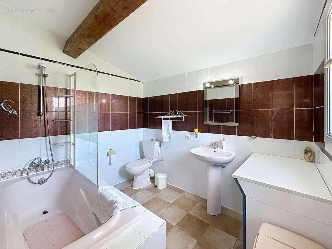 GRANDE VILLA BIOT (06410) vue mer du salon et des chambres - photo 43