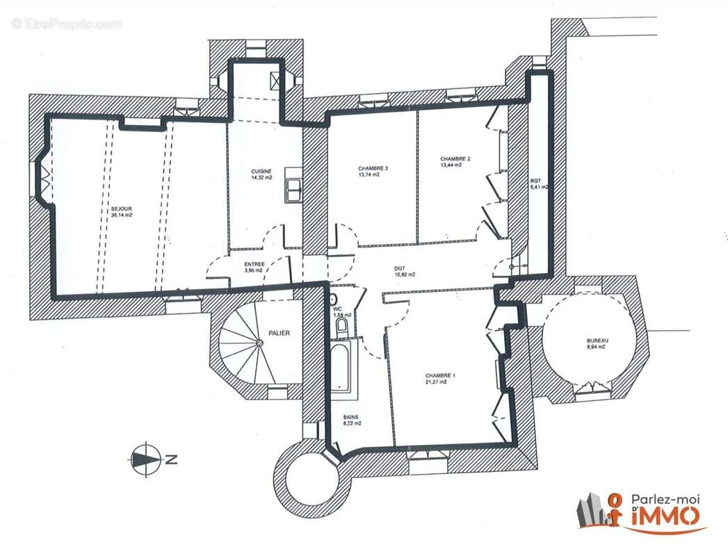 Appartement à ROCHE-LA-MOLIERE