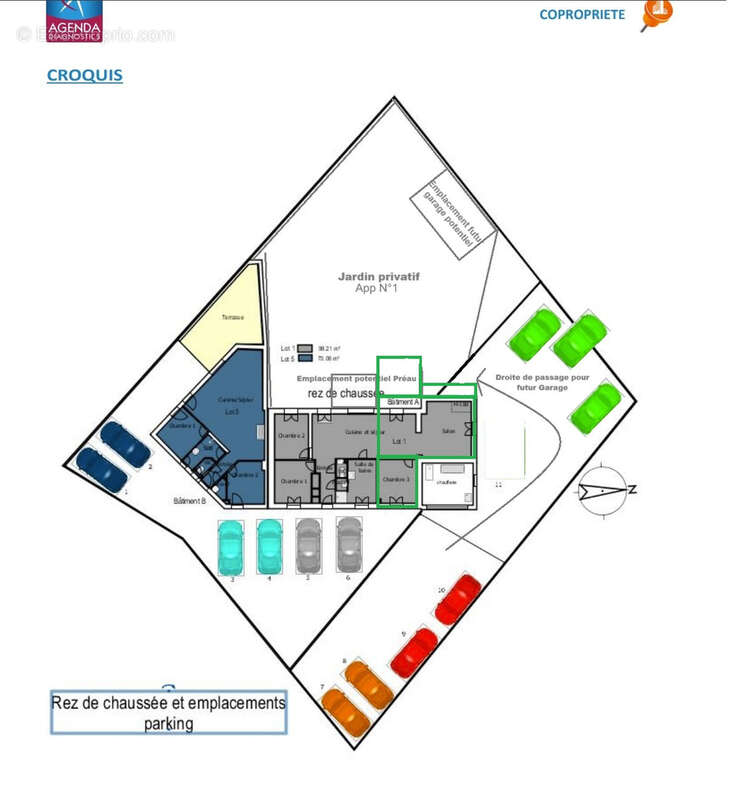 Appartement à CLAIRVAUX-LES-LACS
