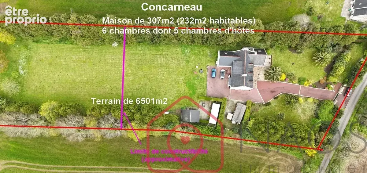 Concarneau  Demeure de style breton de 260 m² utiles sur un terrain clos de 6500m2 - photo 5