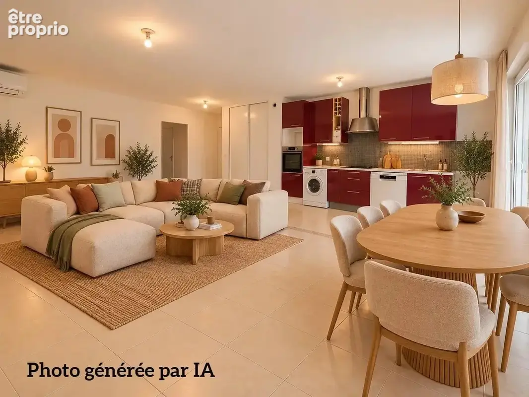 Cannes Vente 3 pièces en rez de jardin - photo 3