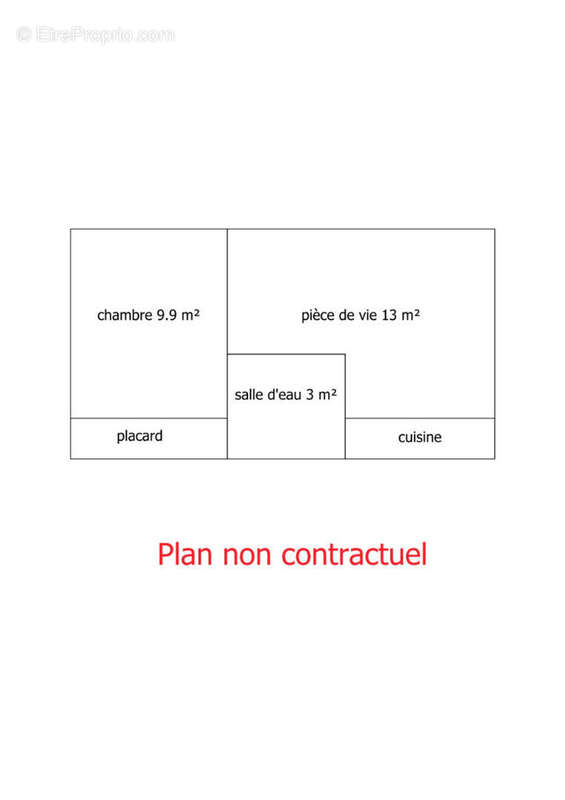 Exclusivité - Appartement T2 entièrement rénové et meublé de 26.3 m² - photo 6