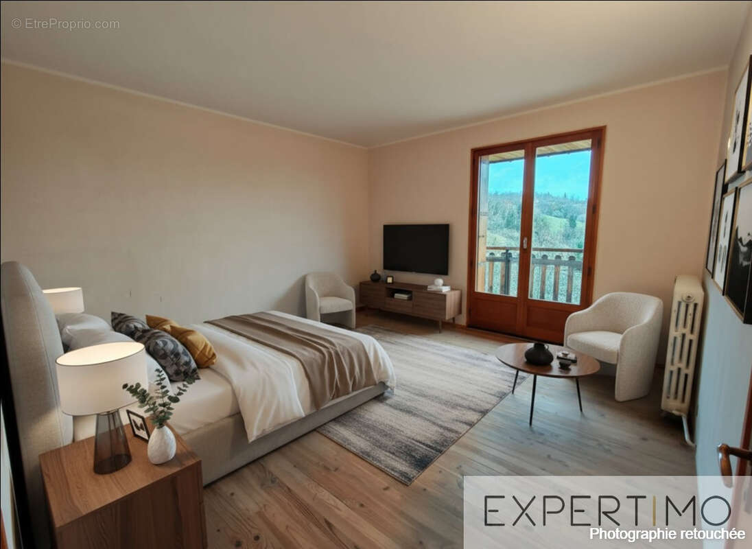 Maison a renover - opportunite rare - grand sous-sol - au calme - vue montagnes - photo 11