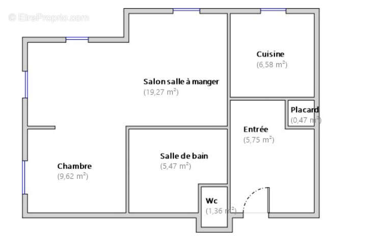 Appartement à PARIS-3E