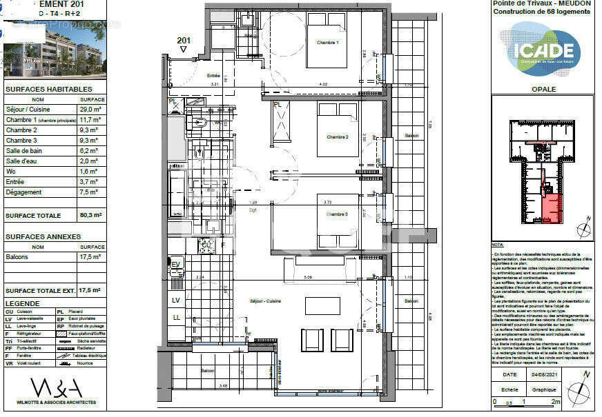 Appartement à MEUDON