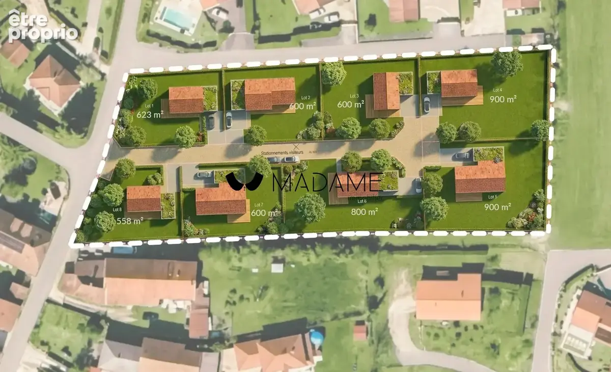 Terrain 900 m² à vendre à Apprieu (38140) - photo 2
