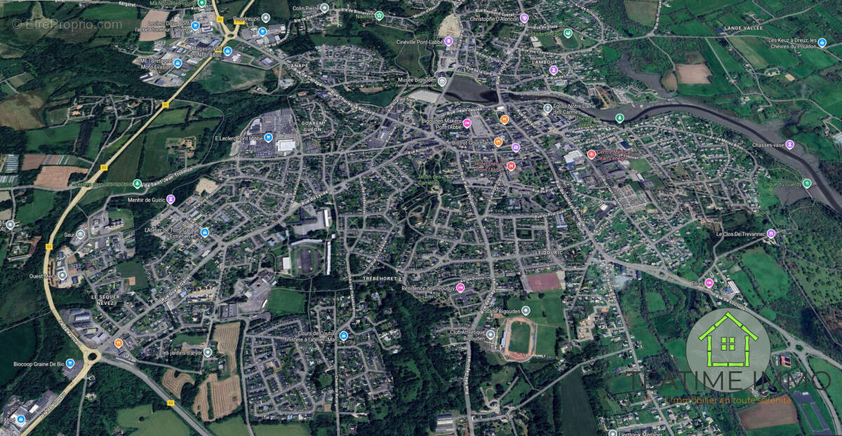 Terrain à PONT-L&#039;ABBE